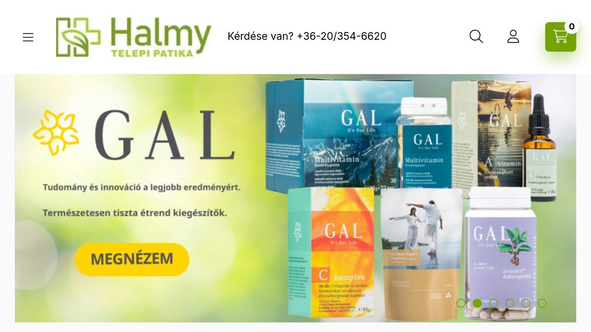 halmypatika.hu — patika webshop